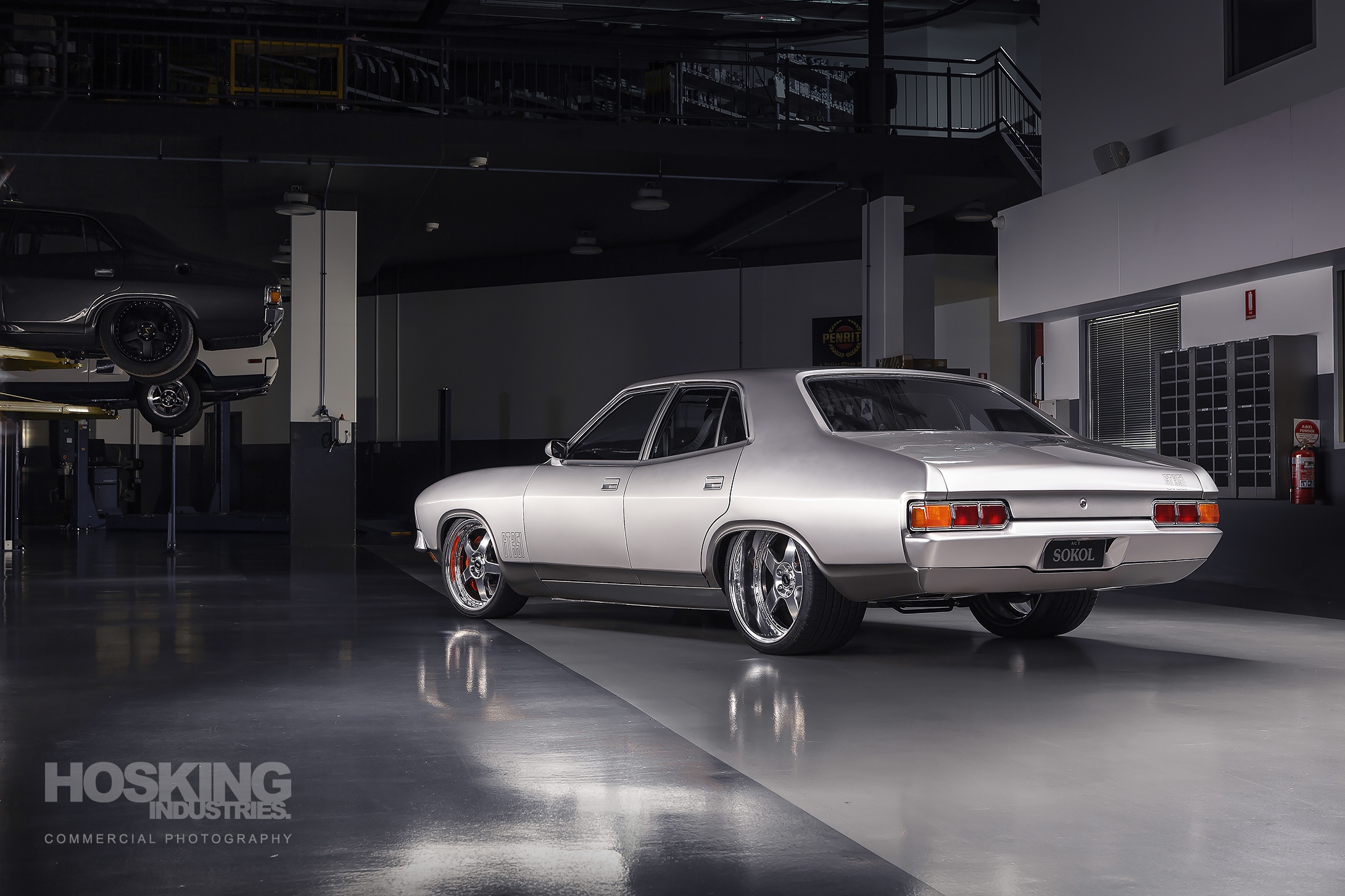 Tomi's silver Ford XB Falcon for Street Machine