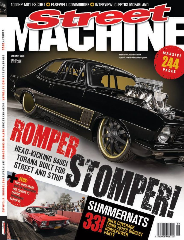 Street Machine magazine front cover